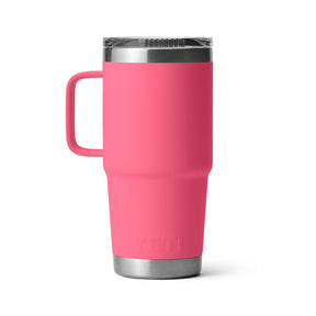 YETI Rambler 20 Oz Travel Mug in Tropical Pink (591ml) with StrongHold Lid