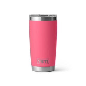 YETI Rambler 20 Oz Tumbler in Tropical Pink (591ml) with Magslider Lid