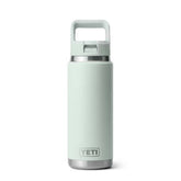 YETI Rambler 26 Oz Bottle in Ridgeline (769ml) with Straw Cap