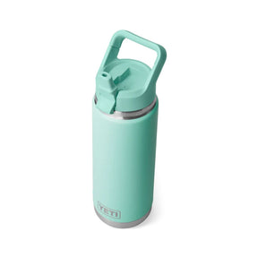 YETI Rambler 26 Oz Bottle in Seafoam (769ml) with Straw Cap
