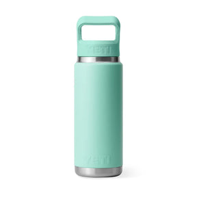 YETI Rambler 26 Oz Bottle in Seafoam (769ml) with Straw Cap