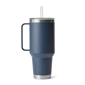 YETI Rambler 42 Oz Straw Mug in Navy (1242ml) with Straw Lid