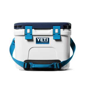 YETI Roadie 15 Cool Box in White/Blue