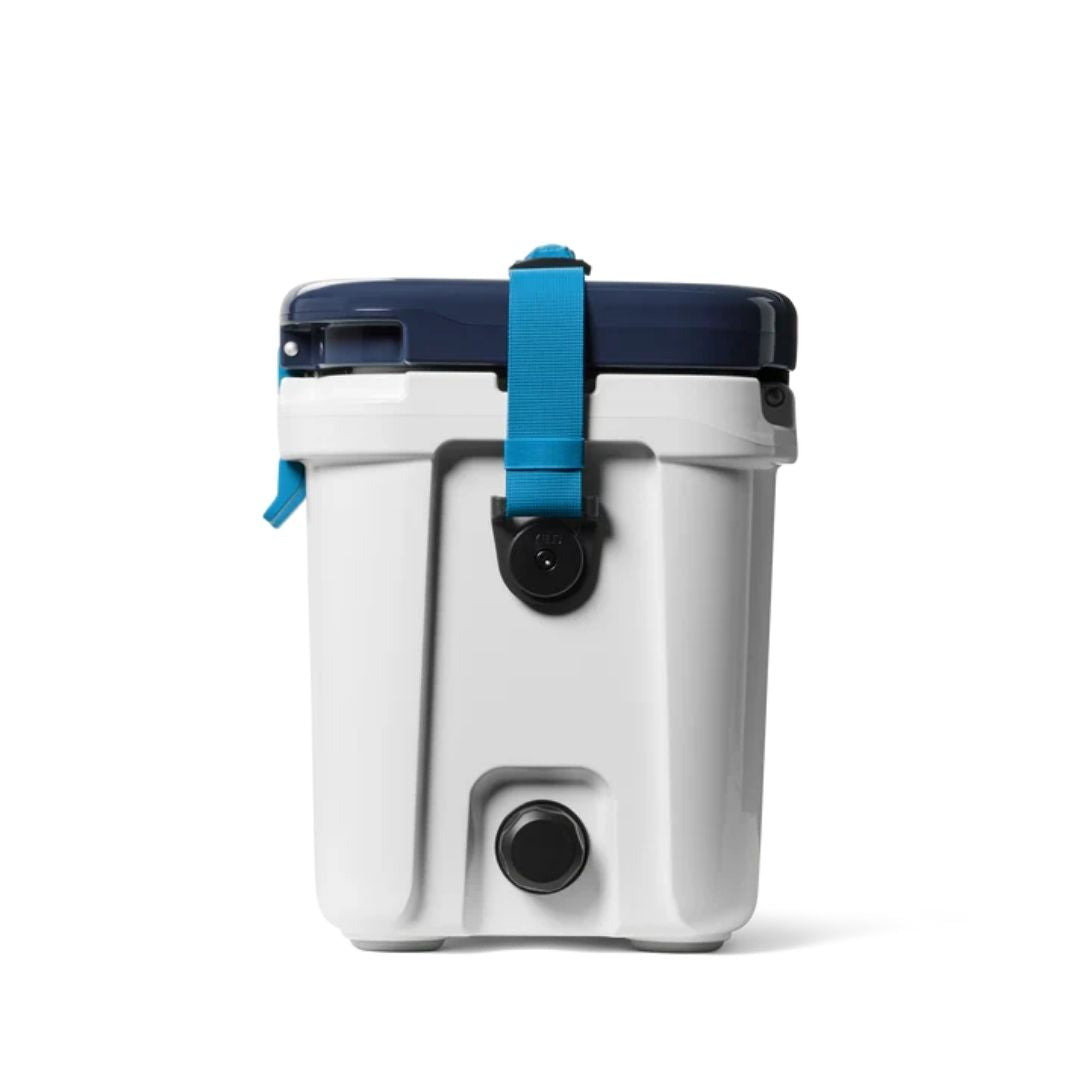 YETI Tundra 45 Cooler Box in White/Blue