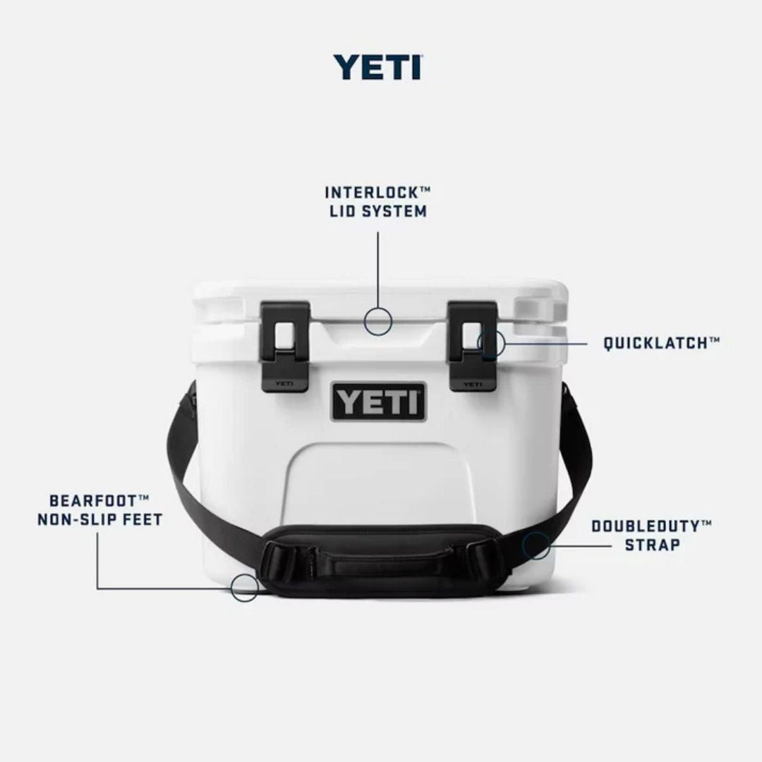 YETI Tundra 45 Cooler Box in White/Blue