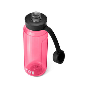 YETI Yonder 34 Oz Water Bottle in Tropical Pink (1000ml) with Tether Cap