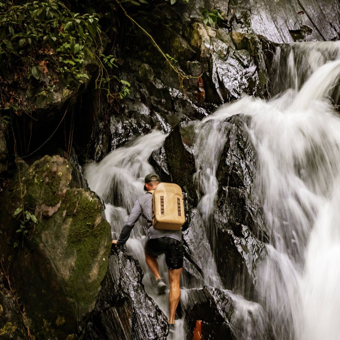 Yeti Panga 28L Waterproof Backpack in Tan