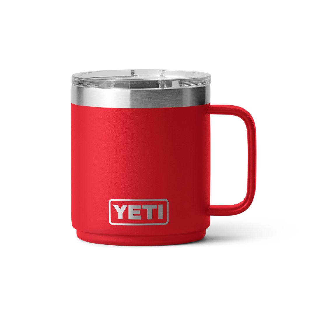 Yeti Rambler 10 Oz Stackable Mug with Magslider Lid in Rescue Red (296 ml)