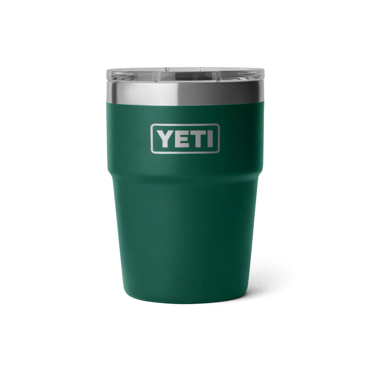 Yeti Rambler 16 Oz Stackable Cup in Black Forest Green (475 ml)
