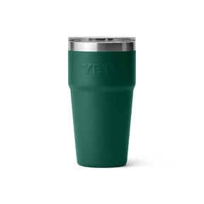 Yeti Rambler 20 Oz Stackable Cup in Black Forest Green (591 ml)