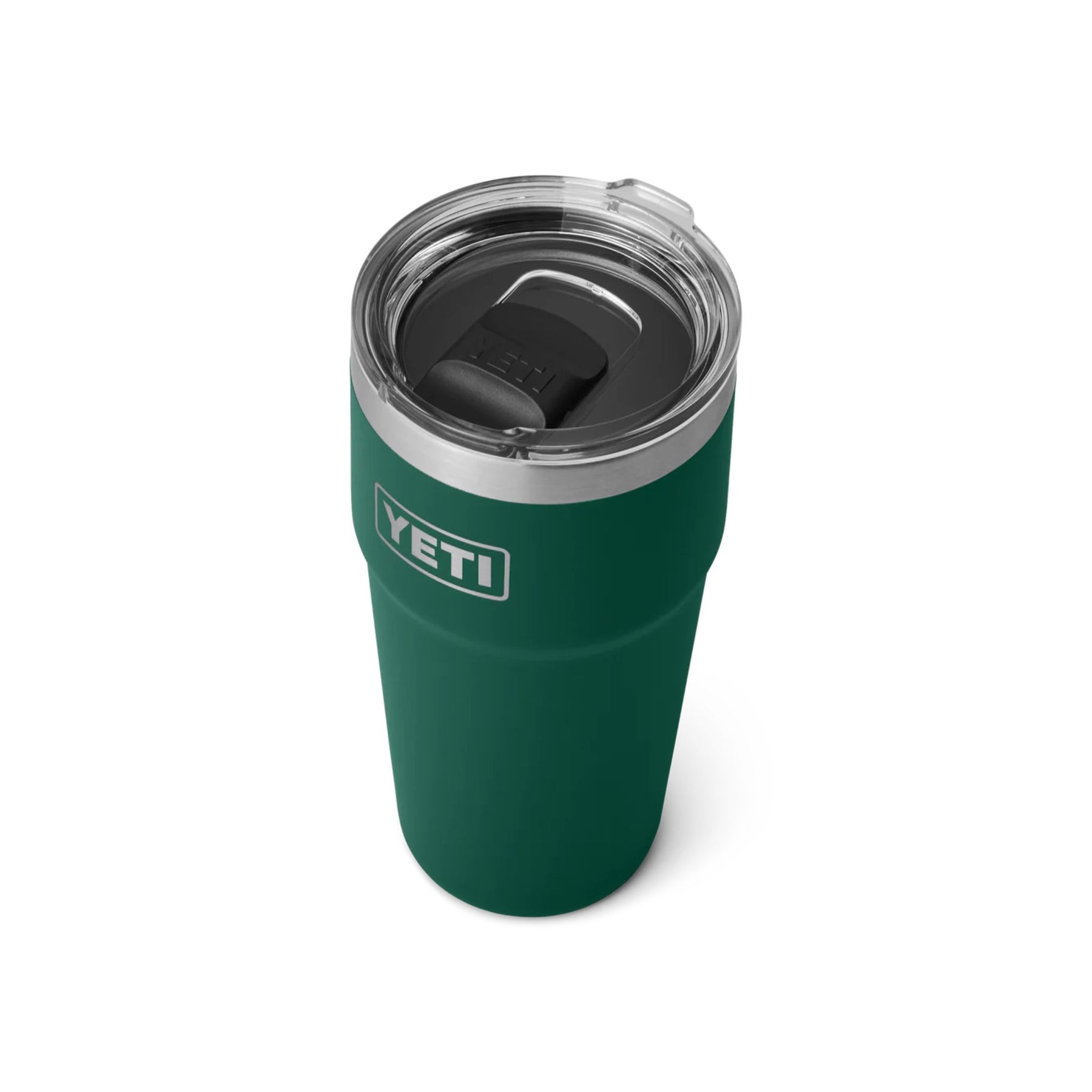Yeti Rambler 20 Oz Stackable Cup in Black Forest Green (591 ml)