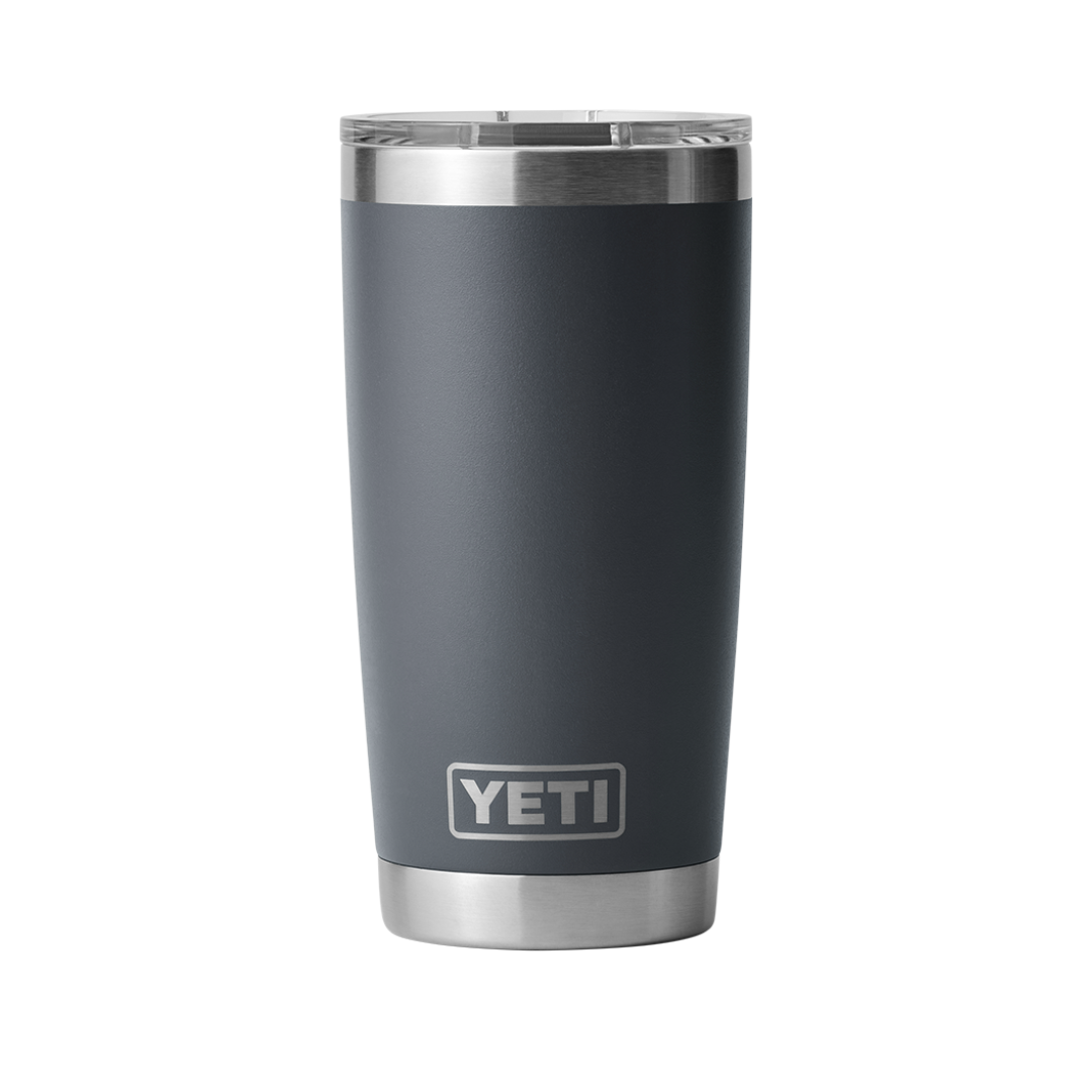 Yeti Rambler 20 Oz Tumbler with Magslider Lid in Charcoal (591ml)