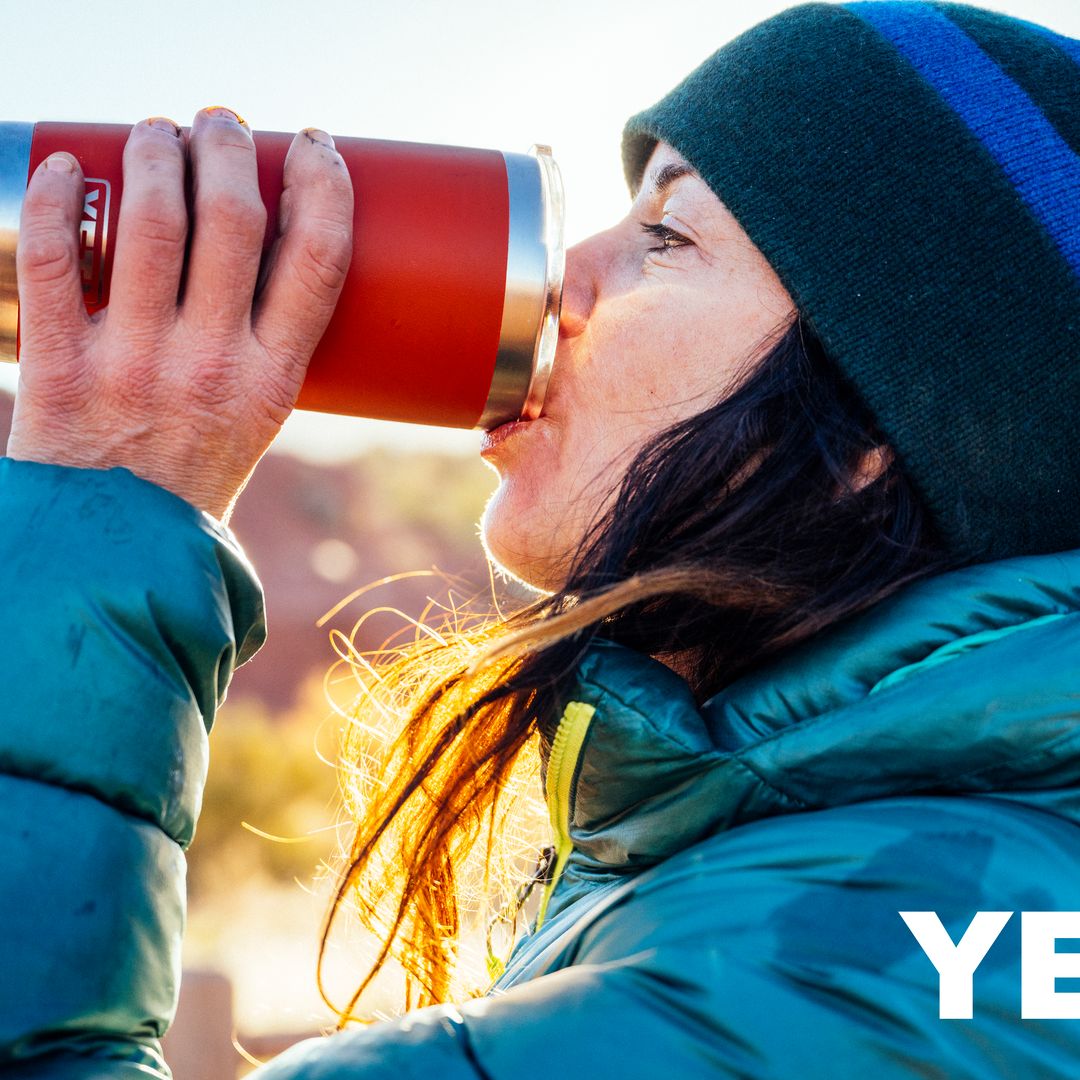 Yeti Rambler 10 Oz Tumbler with Magslider Lid in Rescue Red (296ml)