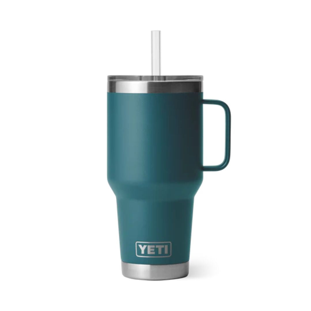 Yeti Rambler 35 Oz Straw Mug in Agave Teal (994 ml)