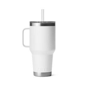 Yeti Rambler 35 Oz Straw Mug in White (994 ml)