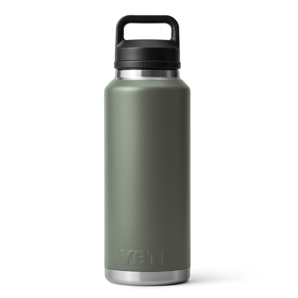 Yeti Rambler 46 Oz Bottle with Chug Cap in Camp Green (1400ml)
