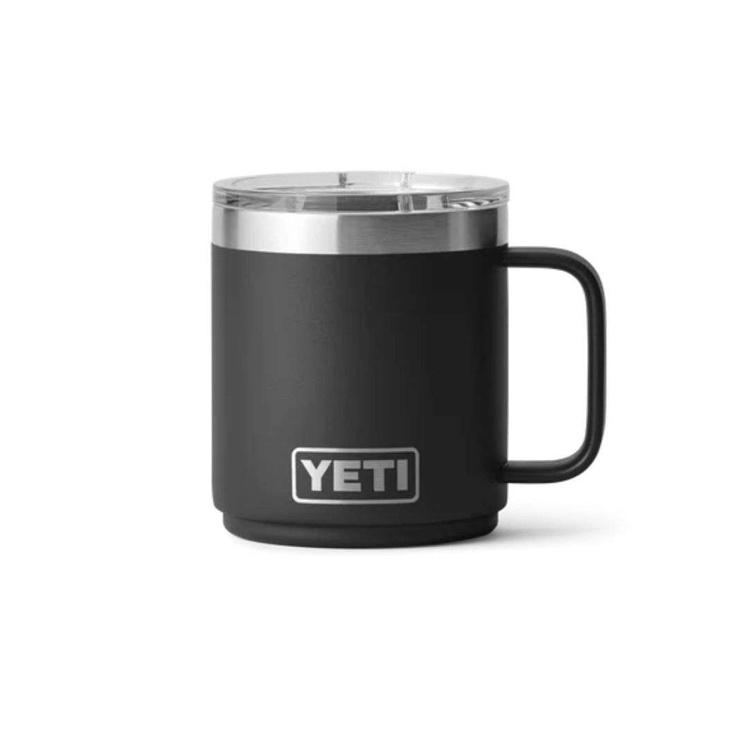 Yeti Rambler® 10 oz (295 ml) Stackable Mug With DuraSip™ Ceramic Lining in Black