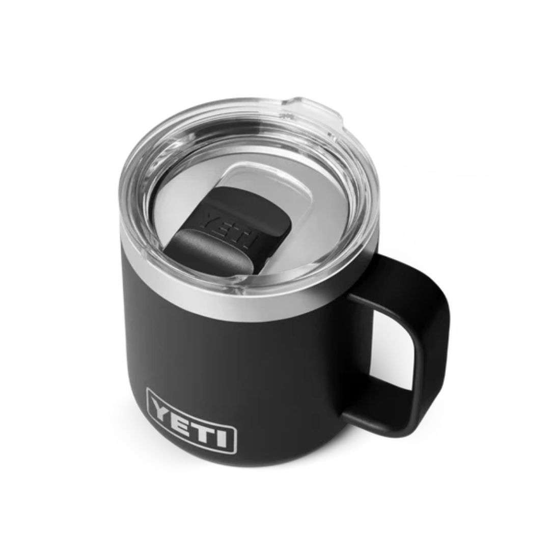 Yeti Rambler® 10 oz (295 ml) Stackable Mug With DuraSip™ Ceramic Lining in Black
