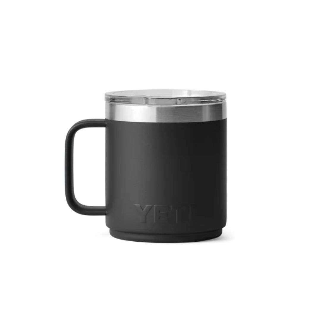 Yeti Rambler® 10 oz (295 ml) Stackable Mug With DuraSip™ Ceramic Lining in Black