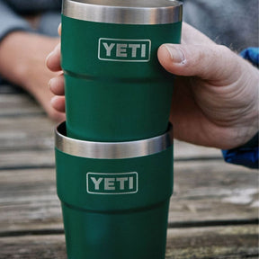 Yeti Rambler 16 Oz Stackable Cup in Royal Blue (473ml) with Magslider Lid
