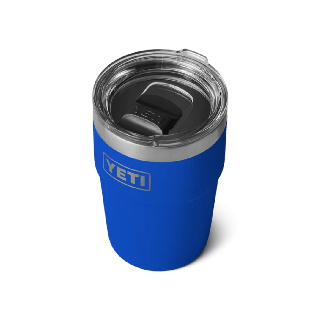 Yeti Rambler 16 Oz Stackable Cup in Royal Blue (473ml) with Magslider Lid