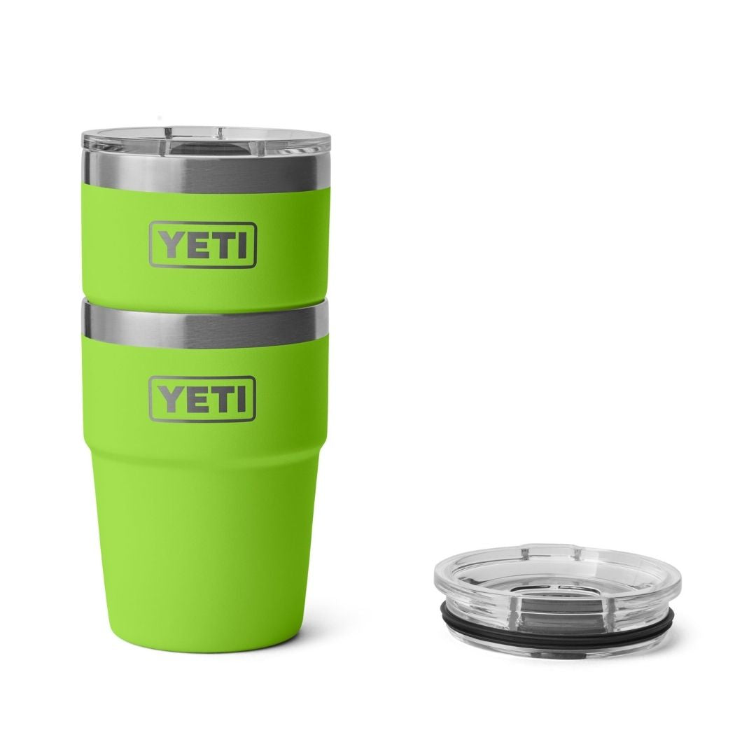 Yeti Rambler 16 Oz Stackable Cup in Venom (473ml) with Magslider Lid