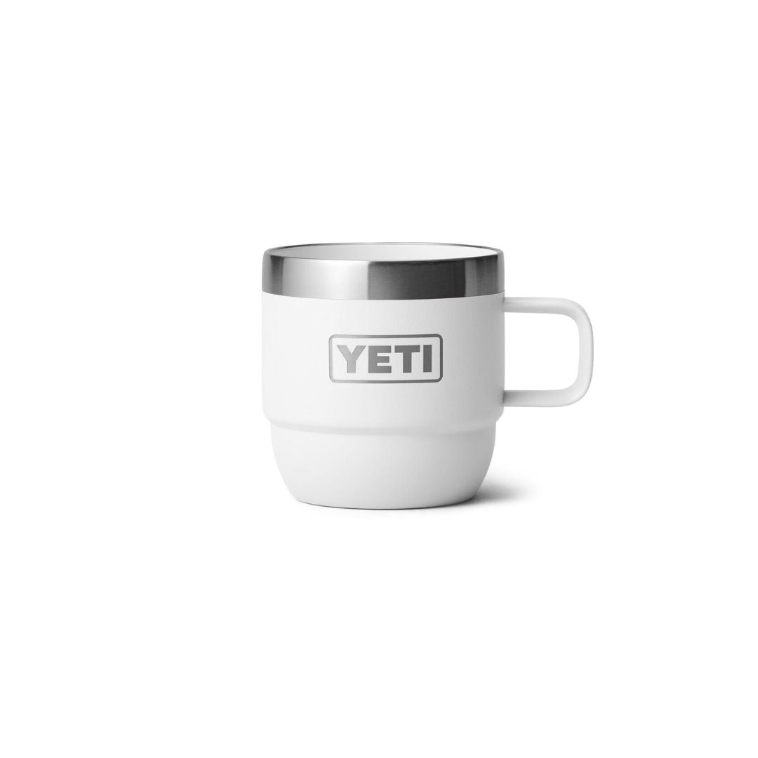 Yeti Rambler 6 Oz Stackable Espresso Mugs in White (177 ml) - 2 Pack