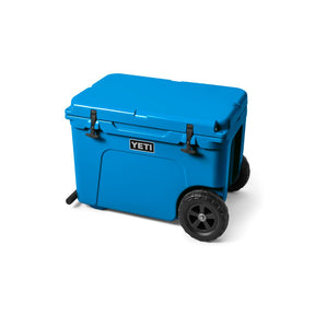 YETI Tundra Haul Wheeled Cool Box in Big Wave Blue