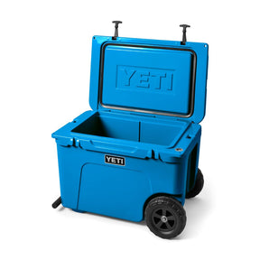 YETI Tundra Haul Wheeled Cool Box in Big Wave Blue
