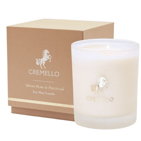 Cremello Rose & Patchouli Wax Candle 220g