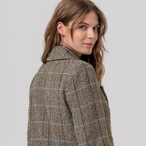Surkana Long Coat in Khaki