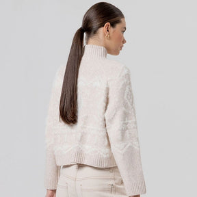 Surkana Fireplace Neckline Jacket in Ecru