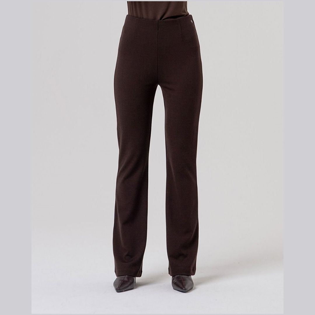 Surkana Flare Style Pants in Chocolate
