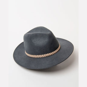 Surkana Fedora Hat in Light Green
