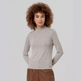 Surkana Semi Swan Sweater in Ecru