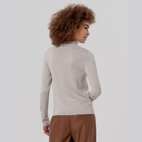 Surkana Semi Swan Sweater in Ecru