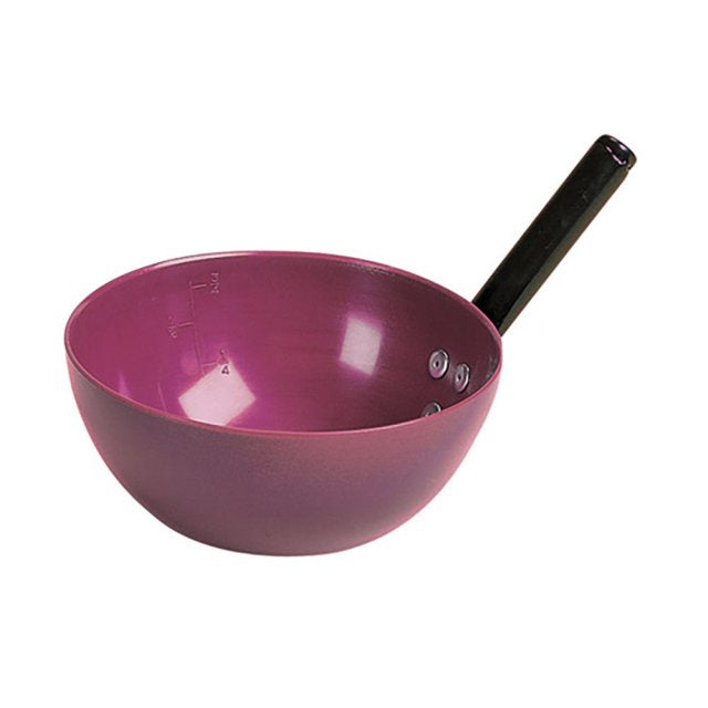 Round Plastic Feed Scoop S80 in Pink