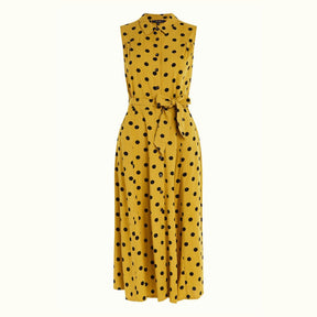 King Louie Women's Nova Dress Melos in Sulphur Yellow