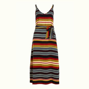 King Louie Women's Nadya Midi Dress Maxim Stripe