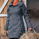 Mountain Horse Women's Alicia Parka Coat in Grey Melange