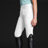 Mountain Horse Kids Crown Breeches in White