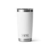 Yeti Rambler 20 Oz Tumbler with Magslider Lid in White