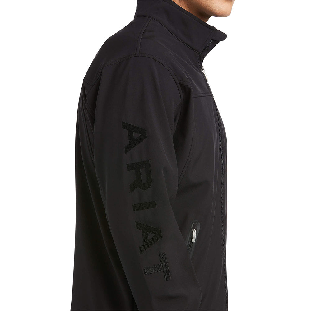 Ariat Men's New Team Softshell Jacket in Black