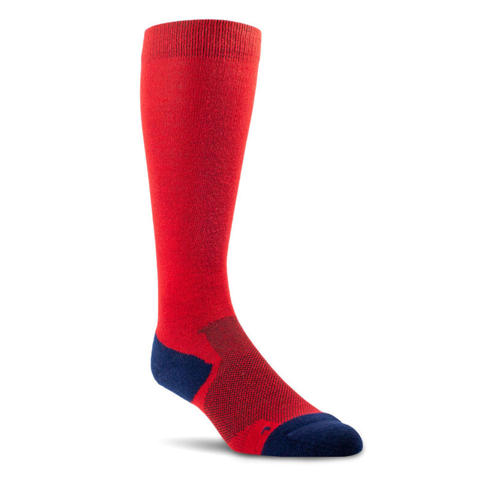 AriatTEK Performance Socks in Red/Navy