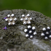 Friederike Grace Blackberry silver earrings - RedMillsStore.ie