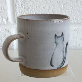 Claire Molloy Cat Espresso Mug