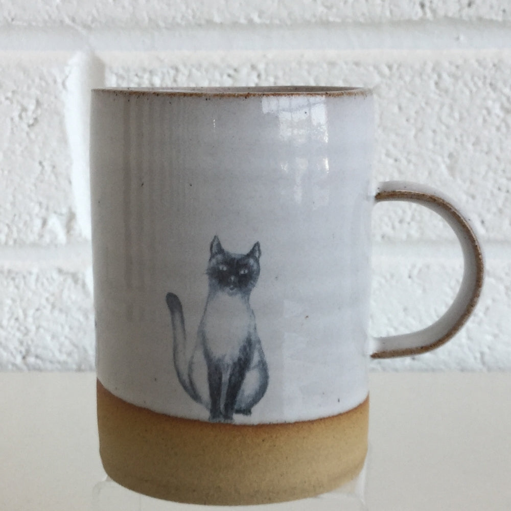 Claire Molloy Cat Straight Mug