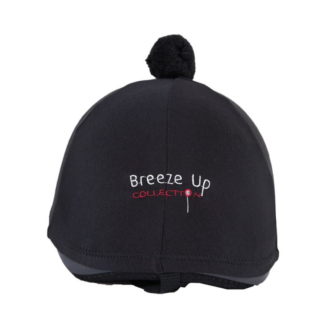 Celtic Equine Breeze Up Helmet Cover in Black