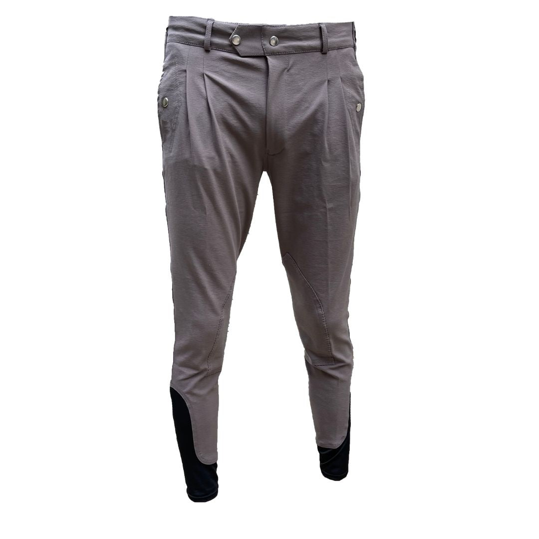 Celtic Equine Men's Puissance Breeches in Charcoal Grey