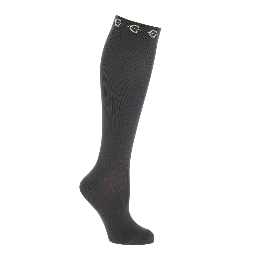 Covalliero Competition Riding Socks in Graphite
